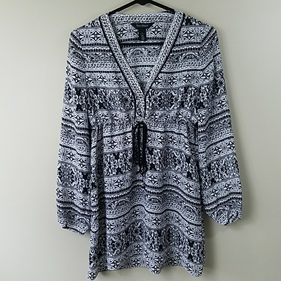 White House Black Market Tops - WHBM Cinch Waist Top